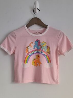 My Little Pony Pink Retro Graphic Tee Size Small